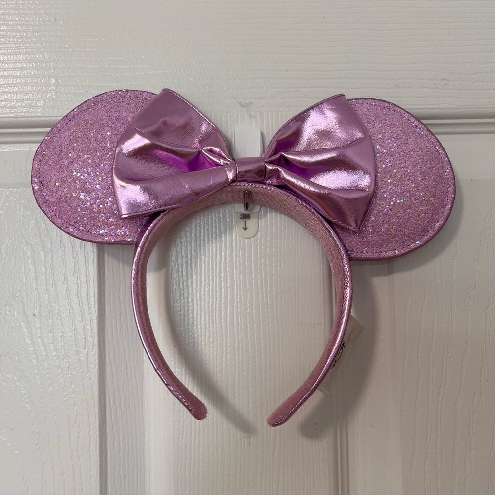 Pink Glitter Disney Ears